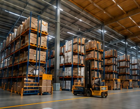 Co-Logistics warehouse interior